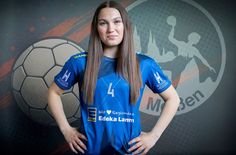 Anna Ettlich hat den Sprung in die 1. Frauenmannschaft des VfL Meißen geschafft.