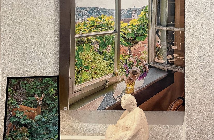 Unter dem Motto: »Aus meinem Fenster« ist die Ausstellung mit Bürgerbeteiligung in der Galerie »Himmlisch« noch bis Ende des Jahres zu sehen.