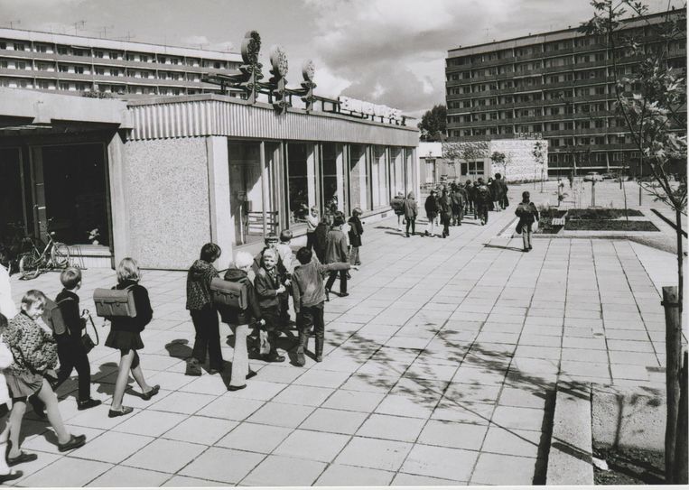 Auf dem Weg zum Schulessen in der Mentana. Foto: Erich Schutt