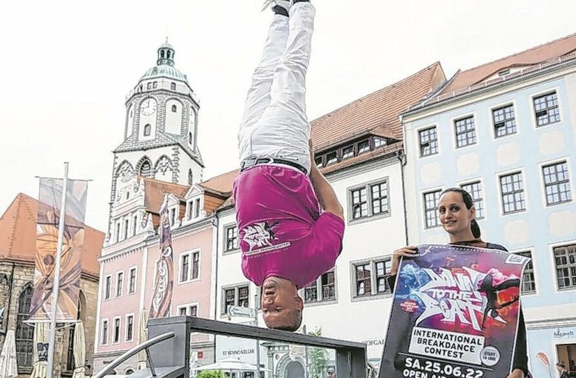 Die besten europäischen Breakdancer zeigen in Meißen wieder ihr Können.  Foto: pm