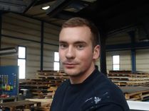 Kevin Klessig macht bei der Rime GmbH eine Ausbildung zum Konstruktionsmechaniker.