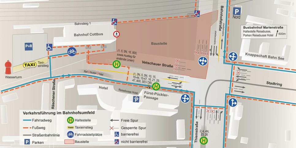 Grafische Übersicht der Verkehrsänderungen. GrafiK: CBVerkehr