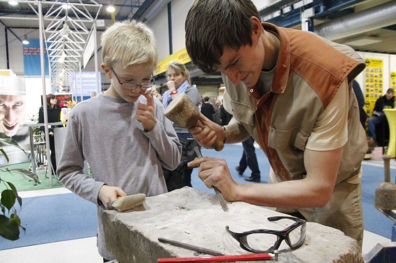 Handwerk zum Anfassen, Mitmachen und Ausprobieren - Samstag und Sonntag ist das für Jung und Alt wieder möglich. Foto: jho