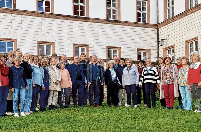 Der Chor »Blaue Schwerter« e.V. beim Konzert 2023.