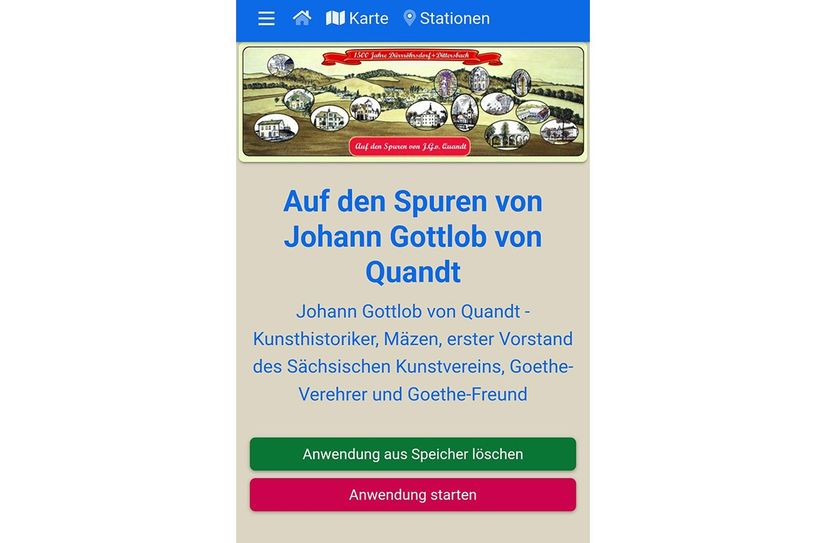 Mit dem Geo-Info- Manager lässt sich seit kurzem Dürrröhrsdorf-Dittersbach und seine Umgebung erkunden. Bis hinauf zur Schönen Höhe gibt es Infos, Fotos und Musik.