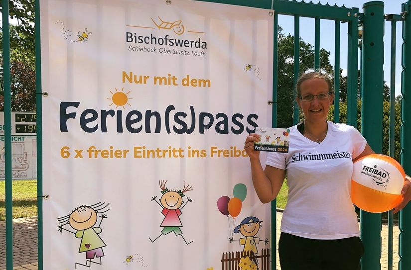 Das Freibad Bischofswerda ist seit der ersten Auflage des Ferien(s)passes mit dabei.