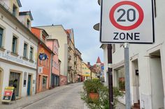 In der Innstadt von Radeberg gilt für sechs Monate Tempo 20.