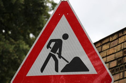 Achtung, Bauarbeiten!