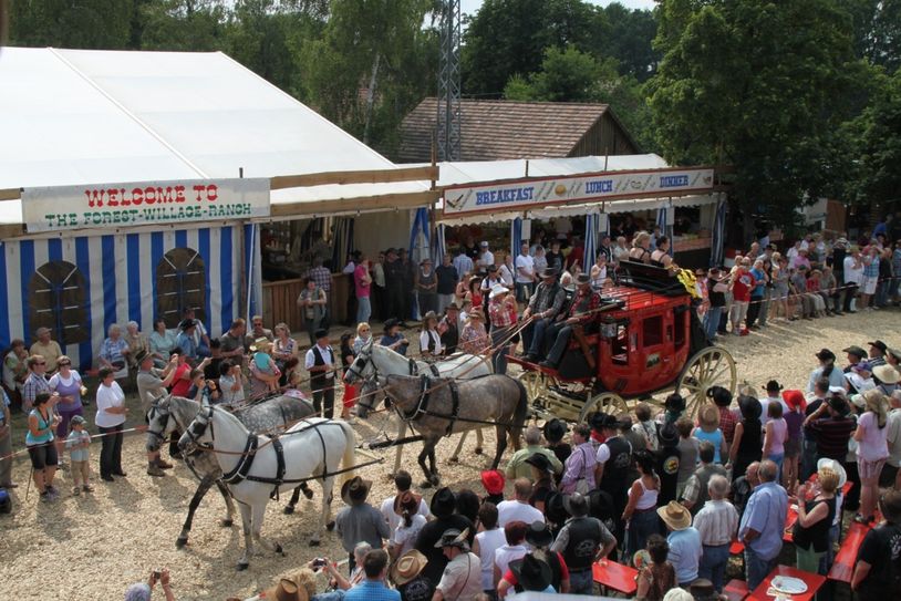 In diesem Jahr wird die 23. Ausgabe des Countryfestes gefeiert.Foto:  Reiner Wichor/PR