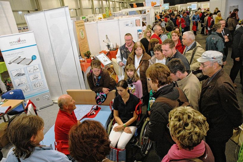 Die ersten beiden Ausgaben der Pflegemesse lockten jeweils rund 5000 Besucher in den Löbauer Messepark. Foto: Hache