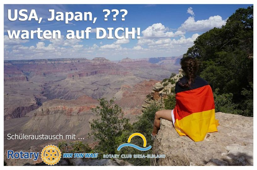 Von Riesa in die Welt. Foto: Rotary