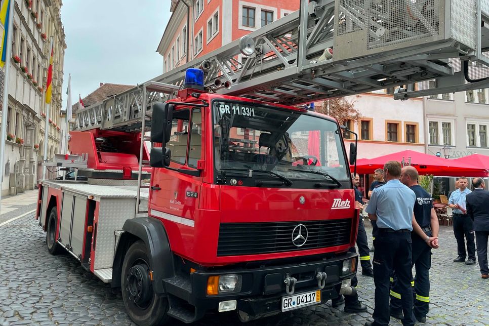 Das Fahrzeug war von 1994 bis 2018 bei der Görlitzer Feuerwehr im Einsatz.