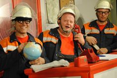 Das sind sie: Die Feuerwehrhelden des neuen Stückes über Malzau. Foto: Rodig