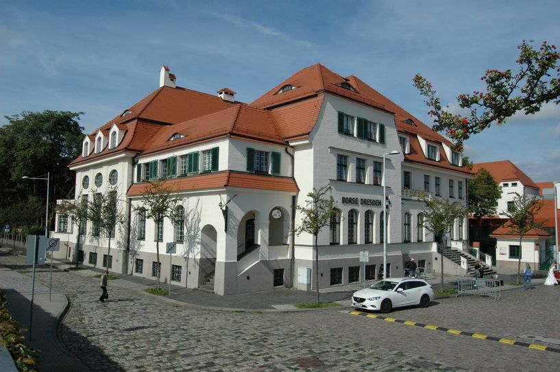 Die Börse an der Messe wird als Tagungs- und Konferenzzentrum genutzt. Foto: Pohl