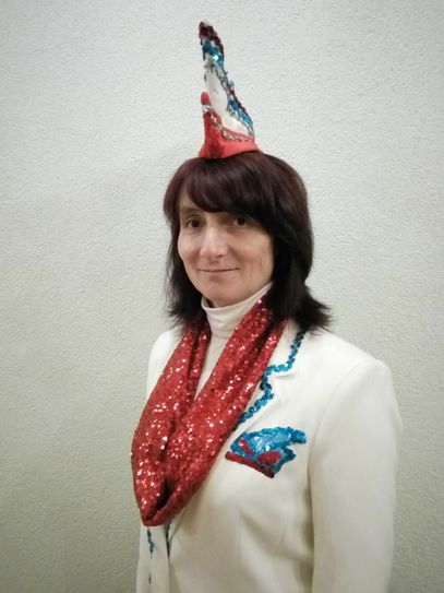 Aina Gutschmidt, derzeit amtierende Präsidentin  des Hohenbockaer Karnevalsclub e.V.. Foto: FF
