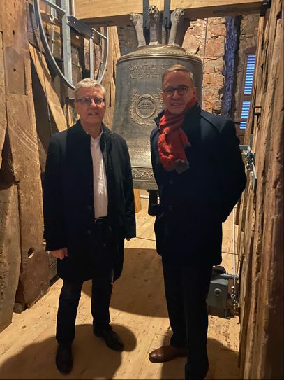 V.l.: Christoph Wiesener und Denny Steffan