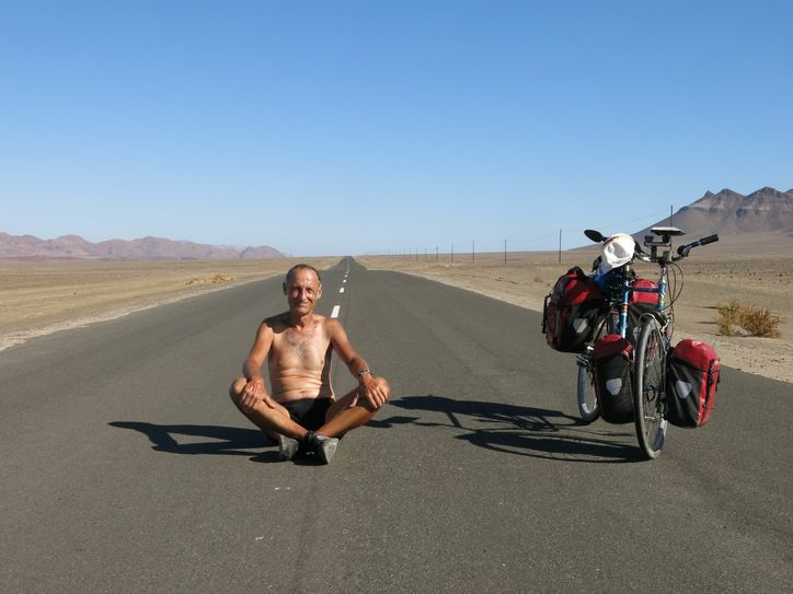 Stefan Frotzscher in Namibia. Foto: privat