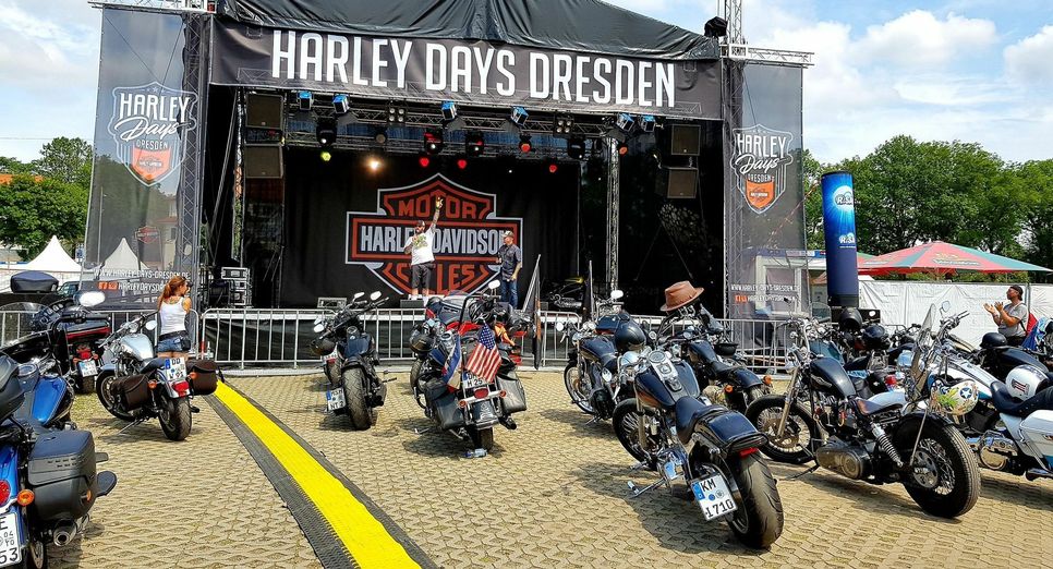 Impressionen von den Harley Days Dresden. Fotos: Büttner