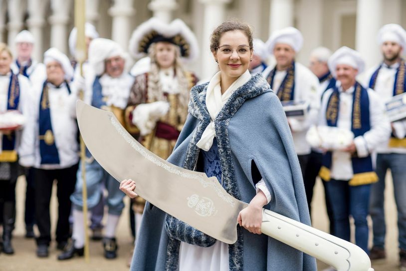 Veronika Weber ist das erste Stollenmädchen, das während seiner Amtszeit aussteigt. Die 23-Jährige will studieren. Foto: Michael Schmidt