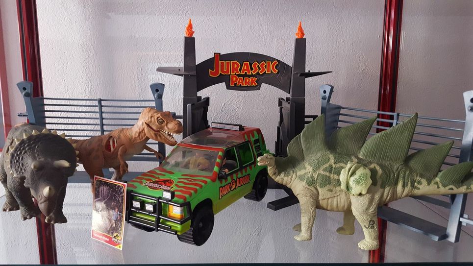 Die Dinos aus »Jurassic Park« waren in den 90er Jahren in fast jedem Kinderzimmer zu finden. Foto: pm