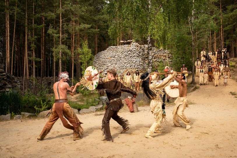 Die Aufführungen der Karl-May-Spiele in Bischofswerda müssen dieses Jahr ausfallen. Eine Alternativprogramm für die Fans ist trotzdem in Planung. Foto: Karl-May-Spiele Bischofswerda/ Peter Stürzner