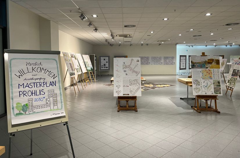 Eröffnung der Ausstellung zum Masterplan Prohlis 2030+.