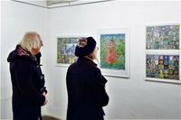 Besucher in der Galerie Ma/rie/mix 23