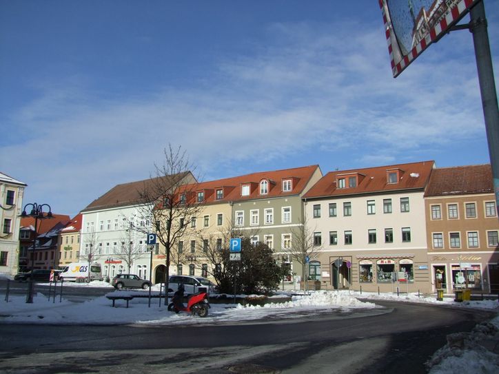 Wohnungsunternehmen im Rödertal, hier Wohnensembles im Zentrum der Bierstadt, registrierten bisher nur sehr wenige Mietausfälle. Foto: Rainer Könen