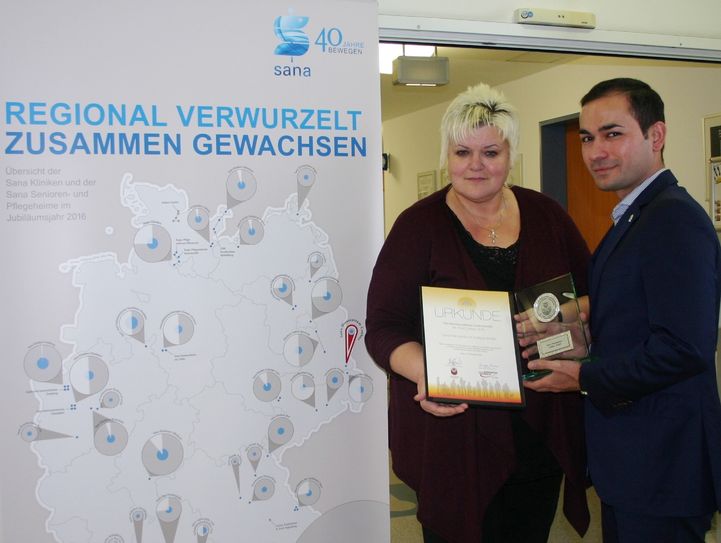 Zum Zweiten Mal wurde das Sana-Herzzentrum Cottbus mit dem Titel „Familienfreundliches Unternehmen der Stadt Cottbus“ ausgezeichnet. Foto: pm