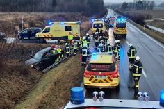 Bei einem Verkehrsunfall auf der S 156 wurden zwei Personen schwer verletzt. Foto: Rocci Klein
