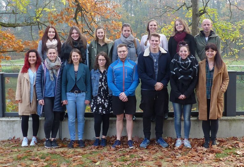 Die Projektgruppe der Hochschule für das Projekt „hauptSache jetzt“. Foto: Hochschule