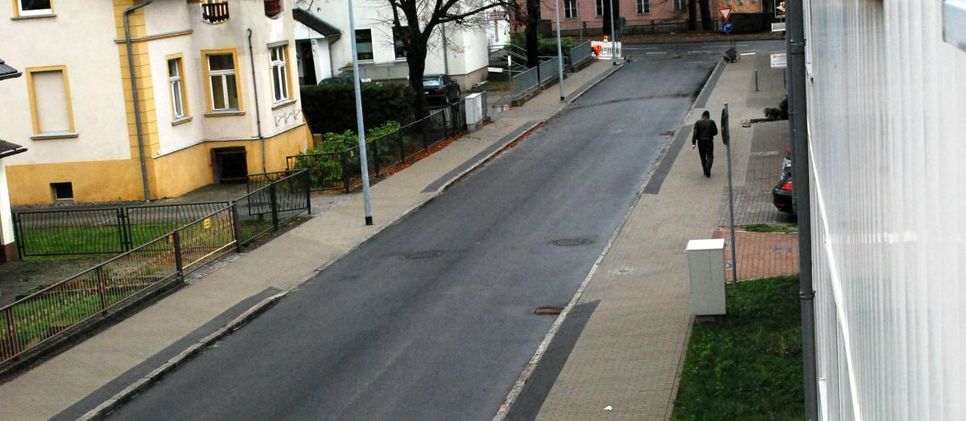 Die sanierte Gutenbergstraße. Foto: Keil