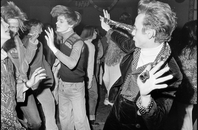 Make-up-Show in Lugau 1985.