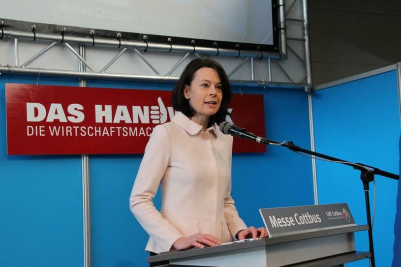 Impressionen von der HandWerker 2017 in den Messehallen Cottbus. Foto: jho