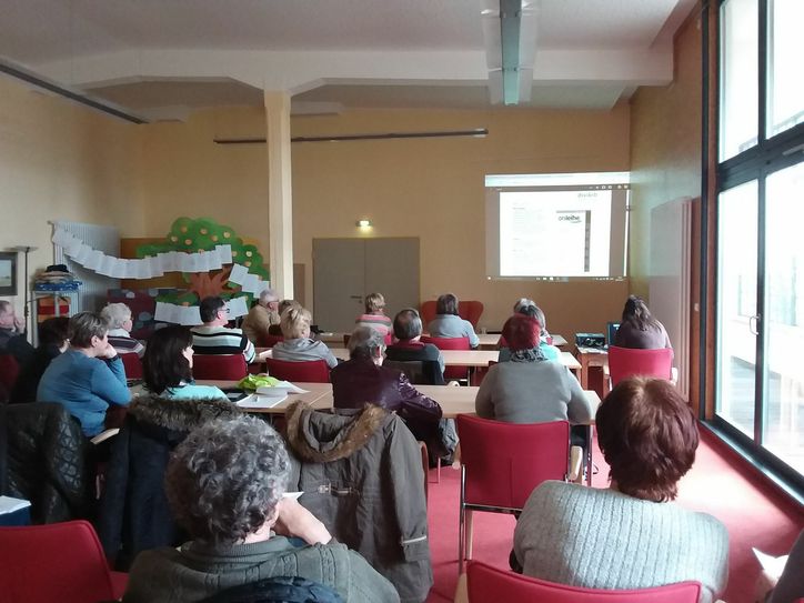 Die Stadtverwaltung Guben informierte kürzlich bei einer öffentlichen Veranstaltung über die Möglichkeiten, welche die Onleihe bietet. Foto: Stadt Guben