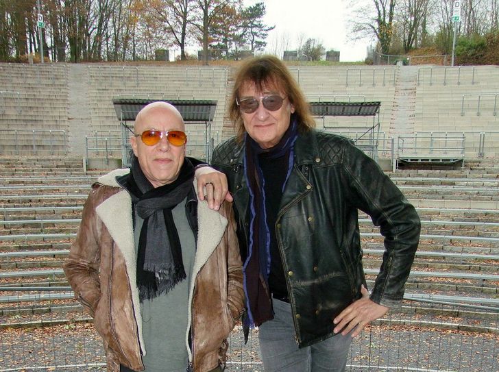 Toni Krahl (li.) und Dieter »Maschine« Birr. Foto: Rainer Könen