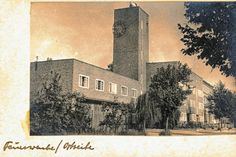 Markantes Cottbuser Denkmal - Die Feuerwache in der Ewald.Haase-Straße. Foto: Stadtarchiv Cottbus