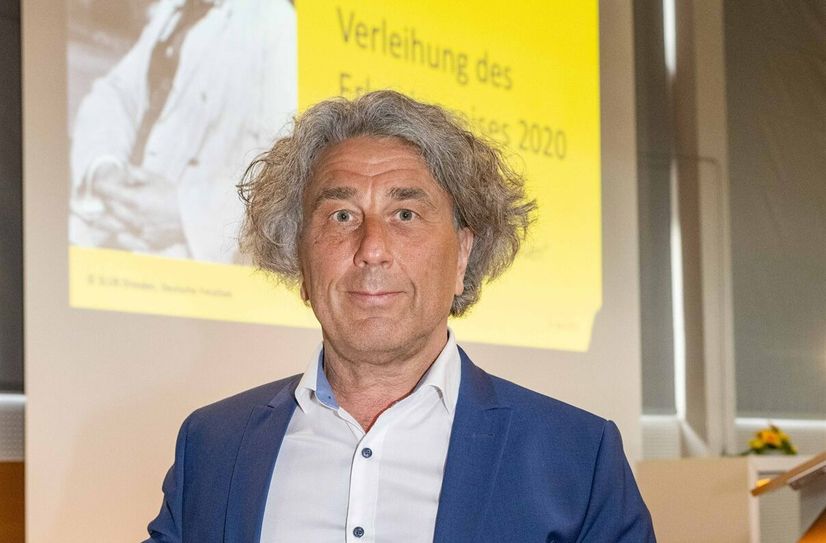 Architekt Peter Zirkel gewinnt mit seinem Team den Erlweinpreis.