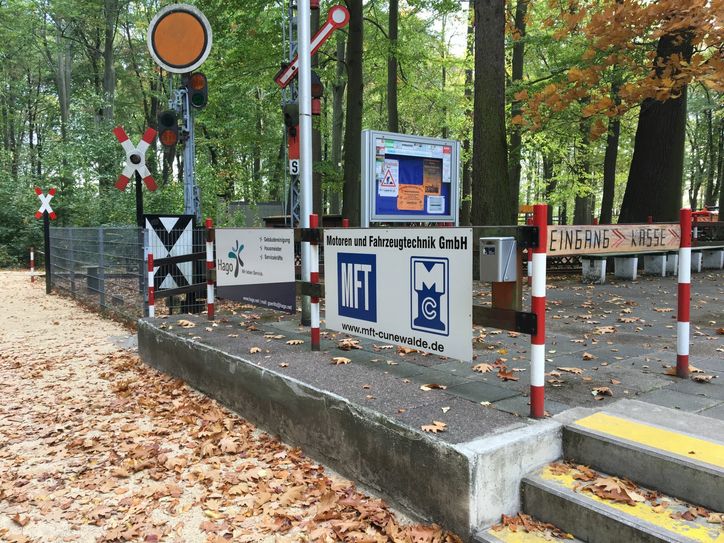 Das Gelände der Parkeisenbahn soll am 20. Oktober und 17. November auf Vordermann gebracht werden. Foto: Keil
