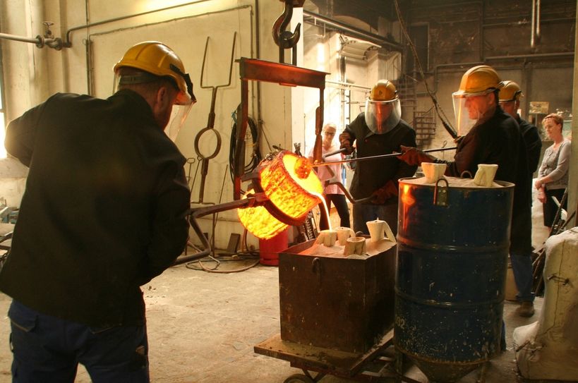 In der Kunstgießerei in Lauchhammer ist die neue Bismarckbüste gegossen worden. Foto: Amt Burg