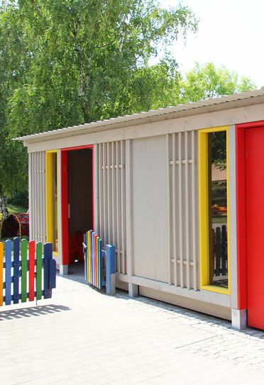 Neuer Geräteschuppen für den »Pfiffikus« kann genutzt werden.