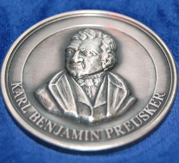 Preusker-Medaille für verdienstvolle Bürger Großenhains. Foto: Farrar