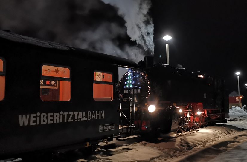 Auch nächstes Jahr zum ersten Advent heißt es wieder: »Bimmelbahn und Lichterglanz«.