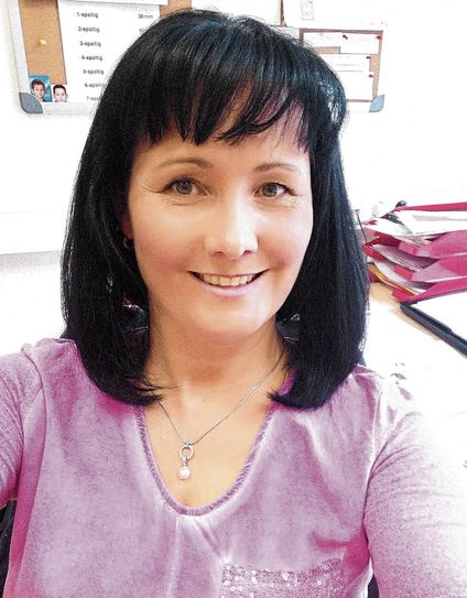 Reporterin Verena Farrar.