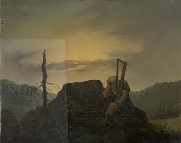 Dieses Gemälde stammt zweifelsfrei von Carl Gustav Carus, es entstand 1836 und konnte dem Künstler jetzt (erneut) zugeordnet werden. Foto: SKD