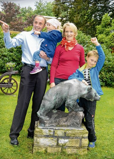 Bärisch was los ist zum langen ersten Oktoberwochenende im Tier- und Kulturpark Bischofswerda. Foto: Skalla