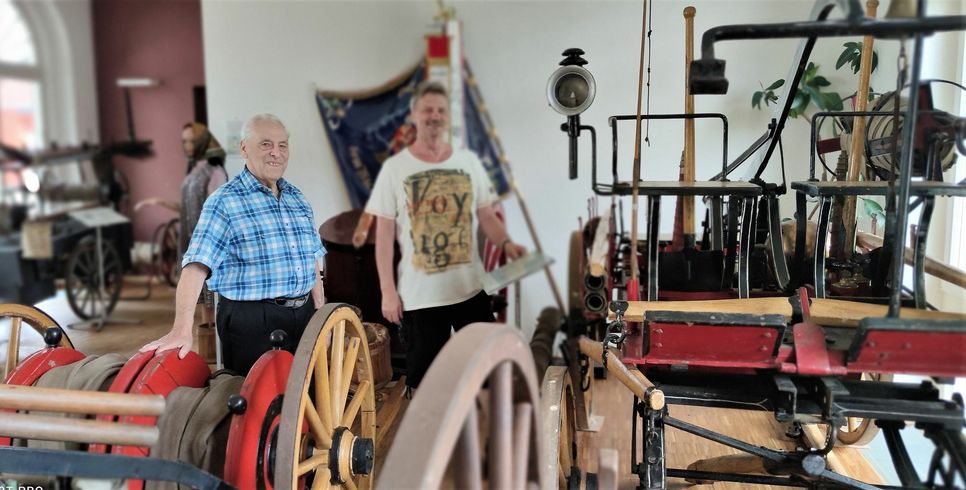Hans-Dieter Unkenstein (l.). Foto:ws