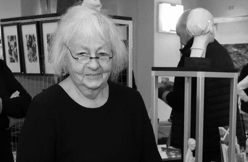 Barbara Hornich beim Kunsthandwerkermarkt 2019 im Stadtkulturhaus.
