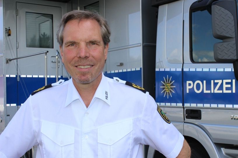 Polizeipräsident Torsten Schultze. Foto: Polizei