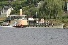 Die Überfahrt des Bildes von Pirna nach Decin. Foto: Daniel Förster